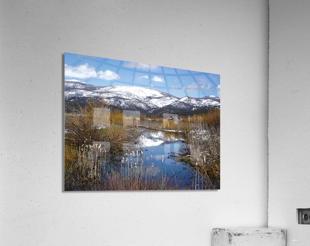 American Valley Winter Acrylic Print