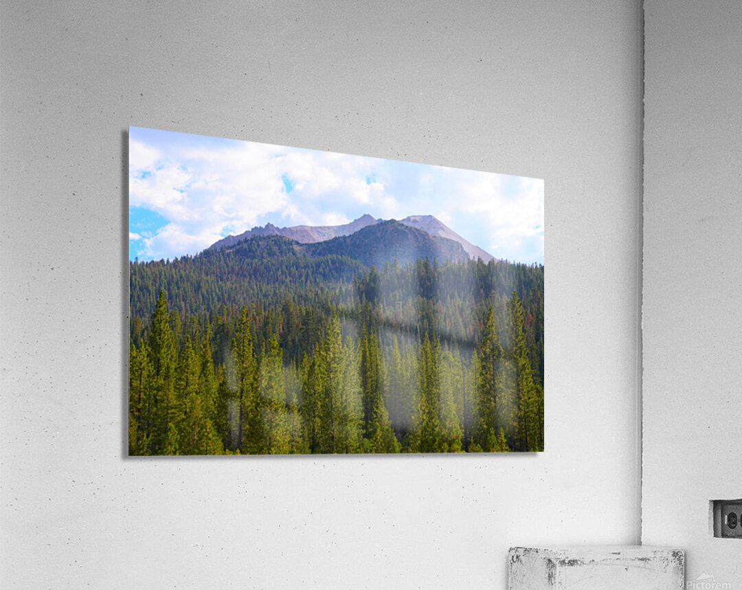 Lassen Peak Acrylic Print