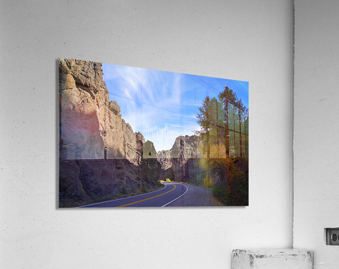 Frenchman Lake Road Acrylic Print