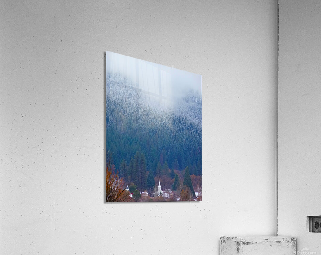 Church in the Hills Acrylic Print