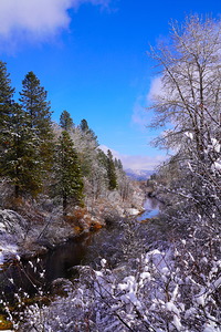 Spanish Creek in Winter