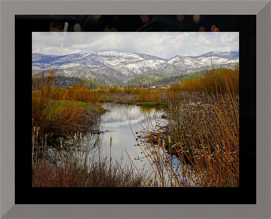 Fall into Winter Picture Frame print