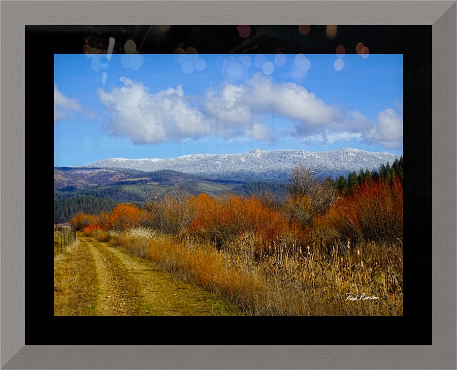American Valley Freeway Picture Frame print