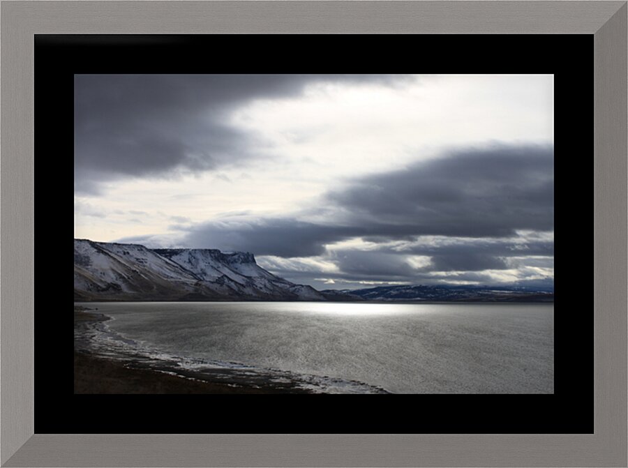Lake Abert Picture Frame print