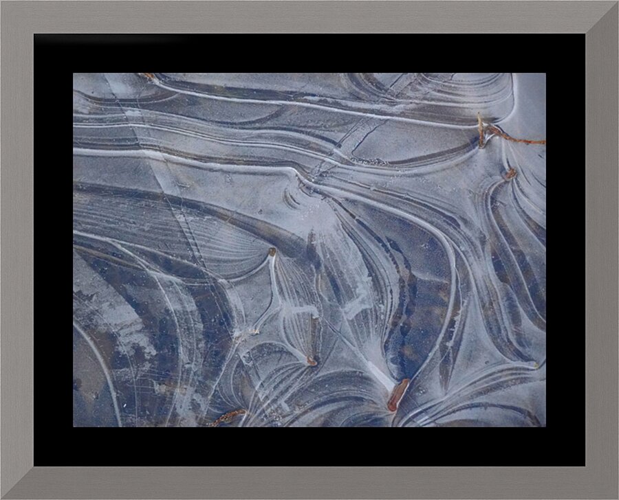 Ice Sculpture Picture Frame print