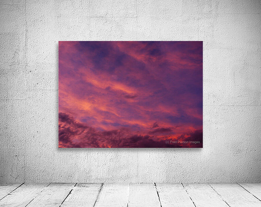 High Sierra Sunset Wall Preview