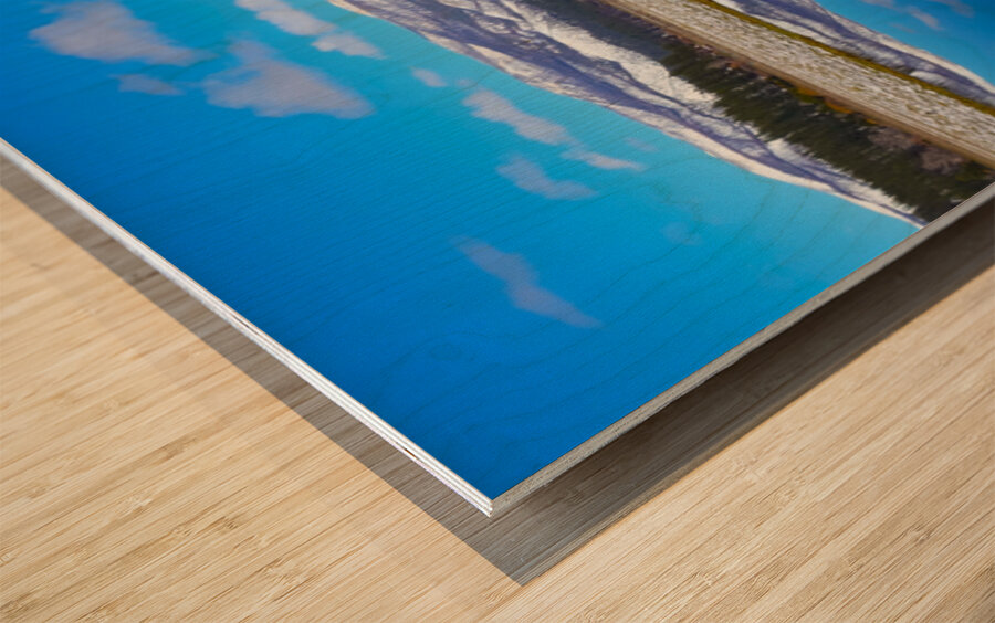 American Valley Vista Wood print