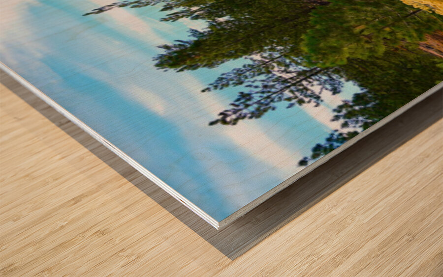 Frenchman Lake Wood print