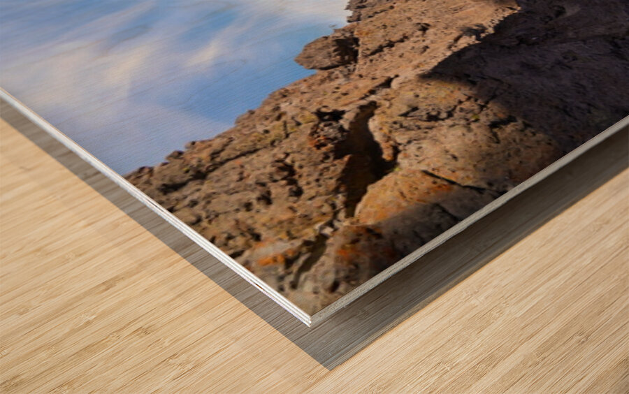 Frenchman Lake Road Wood print